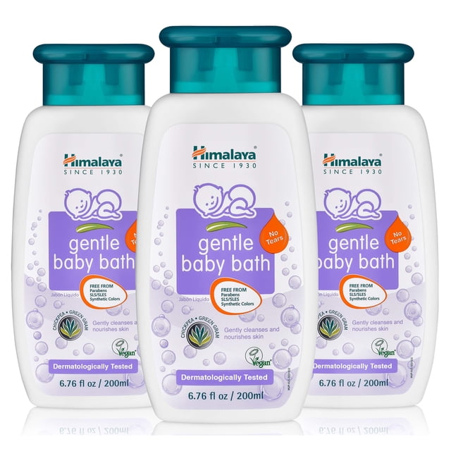 Gel de Baño Suave para Bebés Himalaya 600ml