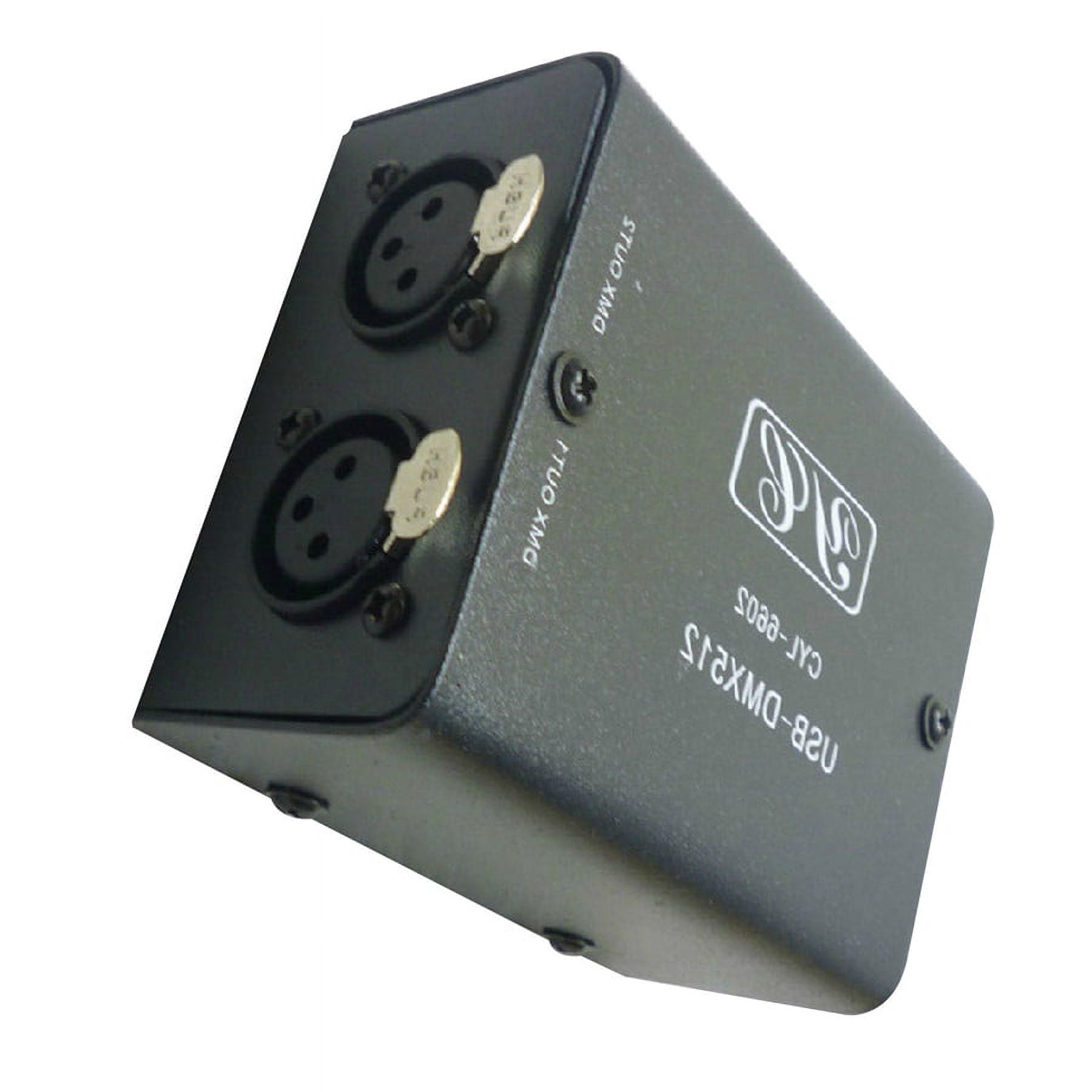 512-Channel USB To DMX512 LED Lights Stage Lighting Controller Lighting Controller Mini Decoder