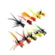 thumbnail image 5 of 10 Uds de señuelo Popper Cola para pesca con Mosca Señuelos de cebo de pesca Streamer, 5 of 8