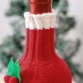 thumbnail image 2 of Funda Navideña para Botella Vino Tejida Nuevo (Papá Noel), 2 of 4