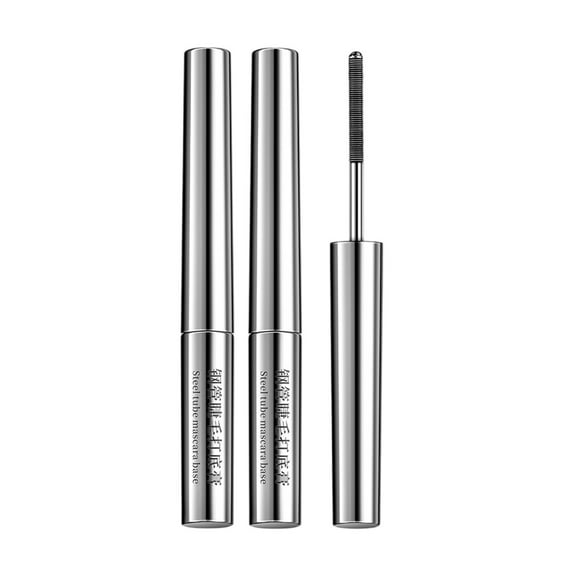 Kokovifyves 2PCS Women's Beauty and Makeup Waterproof Small Steel Tube Mascara Curling Long Lasting