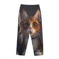 thumbnail image 5 of Daiia Wide Eyed Cartoon Cats Women's Sleep Pant with Pockets and Drawstring,Pajama Pants-Medium, 5 of 9
