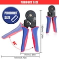 thumbnail image 5 of Herramienta de crimpado HKS Ferrule AWG 23-7, trinquete autoajustable, 5 of 5