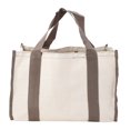 thumbnail image 2 of Tool Tote Bag, Heavy Duty Canvas Tool Storage Bag, Large Capacity Professional Electrician Tool Carry Bag, Portable Hardware Parts Organizer for Wrenches Screwdrivers Pliers, 2 of 7
