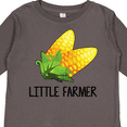 thumbnail image 4 of Inktastic Little Farmer with Corn Boys or Girls Long Sleeve Toddler T-Shirt, 4 of 5