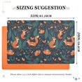 thumbnail image 6 of Yayeee Doormat for Inside 20"x32" Absorbent Low-Profile Washable Non-Slip Rubber Backed Entryway Rug, Whimsical Foxes Pattern, 6 of 8