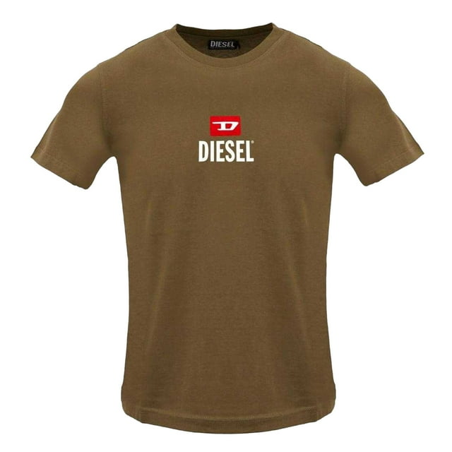 Diesel Mens Just Small New D Logo T-Shirt