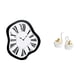 thumbnail image 1 of Reloj de pared,Reloj de pared interior nórdico con números romanos,Relojes distorsionados Reloj electrónico de lujo moderno,estatua de cisne,Estatuas y figuras de cisnes de cerámica moderna, 1 of 8