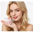 thumbnail image 1 of Juguete antiestrés con forma de pastel de fresa y crema | Juguete sensorial realista para apretar | Alivio del estrés de silicona de crecimiento lento para la ansiedad y la concentración, 1 of 8