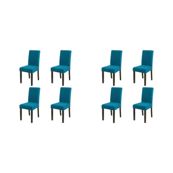 Dalazy 1/2/3 4pcs Chair Cover For Dining - Durable Easy To Assemble And Dustproof Thickened Celestine blue 2PCS