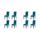 thumbnail image 1 of Funda para silla Bearachild 4 piezas Ambiance Of Meals Celestine azul celeste, 1 of 6