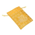 thumbnail image 1 of Chinese Jewelry Double-sided Embroidered Gift Drawstring Pocket Storage Vintage Bags Packing Adjustable Pouches Organizer Yellow, 1 of 8