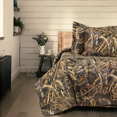 thumbnail image 3 of Max-5 Polycotton Camo Comforter with 100% Polyester Filling, Rustic & Forest Themed Comforter Set by Visi-One, Brown, 3 of 6