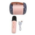 thumbnail image 2 of Mini Karaoke Machine with Wirelessly Microphones, Portable Bluetooths Speaker Set with RGB Light, Portable Karaoke Machine for Adults for Girls Boys Family for Home Party, 2 of 7