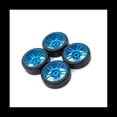 thumbnail image 2 of Para , Cuatro Llantas/Ruedas de Metal Son Universales 1/28 RC Road Racing Drift, Ruedas de Deriva de 27 Mm, Negro, 2 of 5