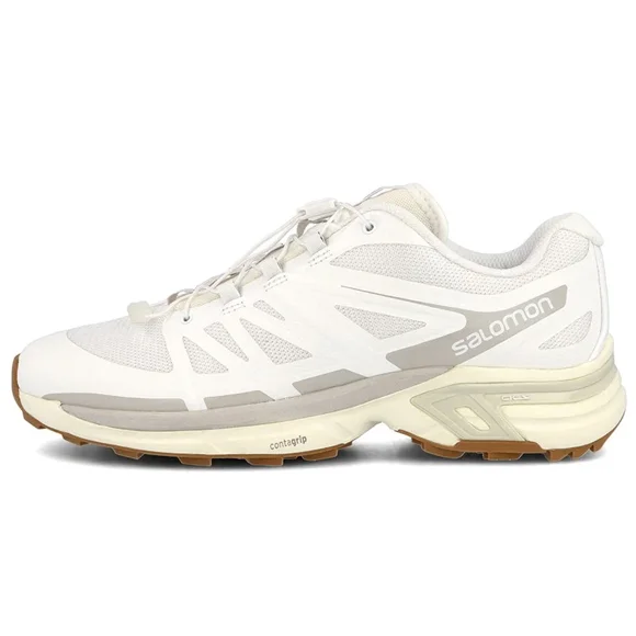 Salomon XT Wings 2 White Pantone Bright White Lunar Unisex Running Shoes