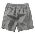 thumbnail image 6 of Gibobby Mens Shorts 1Pack Men's Athletic Shorts Mesh Workout Gym Activewear Basketball Shorts 8 Inseam With Pockets Elastic Shorts For Men(XXXL,Light Gray), 6 of 7
