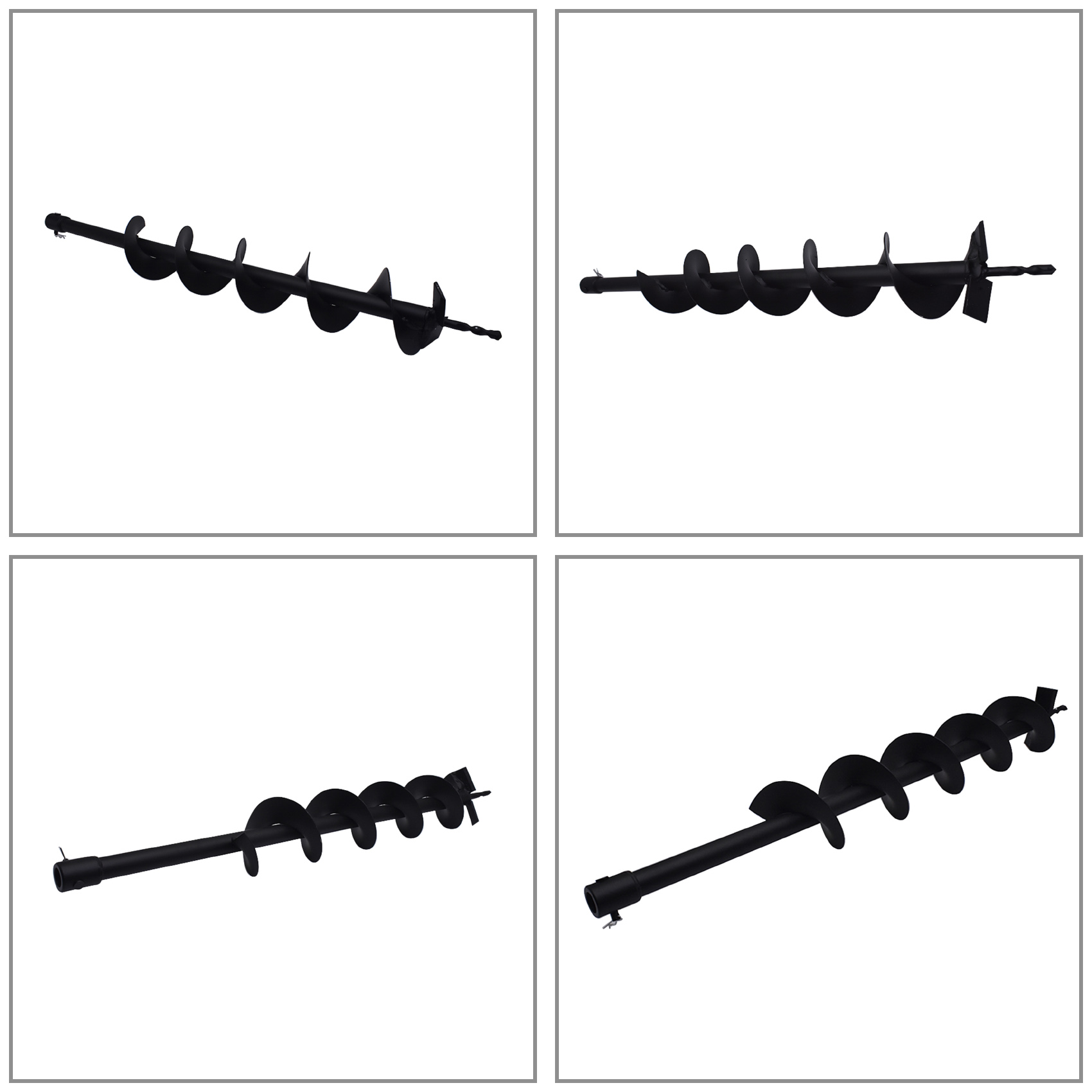 "Handdo 4 Inch Earth Auger Drill Bits 4 Inch for Gas Powered Post Fence Hole Digger Planting Bulbs, Potted Plants"