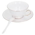 thumbnail image 4 of Ensemble de Tasses à Café, 4 Ensembles de Tasses à Café Soucoupes Ultra Réactives, 4 of 7