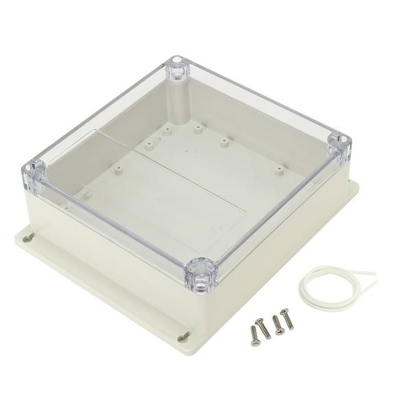 7.6"x7.4"x2.8"ABS Waterproof Junction Box Universal Project Enclosure w PC Cover
