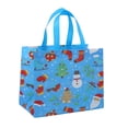 thumbnail image 1 of Bearachild Regalos de Navidad Bolsas de decoración festiva con asa Bolsas de regalo decentes para bolsa de dulces de Navidad Kits de decoración para fiestas A6, 1 of 6