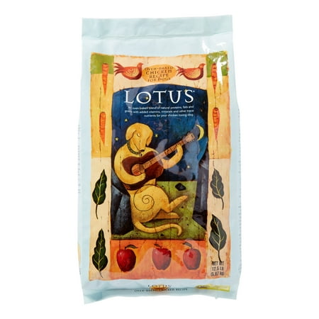 Louis Dog - Lotus Chicken Recipe Dry Dog Food, 12.5 lb