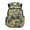 Camo Baseball Bass Fish, variant on Flame Excavator Truck Kids Backpack for Boys Cool Construction Print School Bag Lightweight Multi-Pocket Book Bag for Daily Use