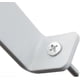 thumbnail image 3 of 4PCS Silver Ceiling Curtain Rod Brackets Metal Curtain Rod Holders Sturdy Curtain Bracket, 3 of 5