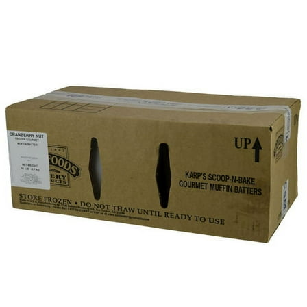 Baker and Baker Karps Scoop N Bake Cranberry Nut Muffin Batter, 9 Pound 2 pails.