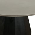 thumbnail image 3 of Revival Concrete and Oak Round Dining Table, 3 of 6