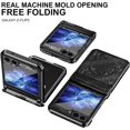 thumbnail image 3 of for Samsung Galaxy Z Flip 5 2023 Case,Slim Thin Lightweight Hard PC Non-Slip Electroplated Shockproof Protective Fashion Phone Case with Hinge Protection for Samsung Z Flip5 (Black), 3 of 7