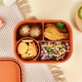thumbnail image 2 of ‌Reusable Silicone Food Storage Container Set, Collapsible & Airtight Lunch Box for Meal Prep Space-Saving, Microwave/Dishwasher Safe, Ideal for Home, Office, and Travel‌, 2 of 9