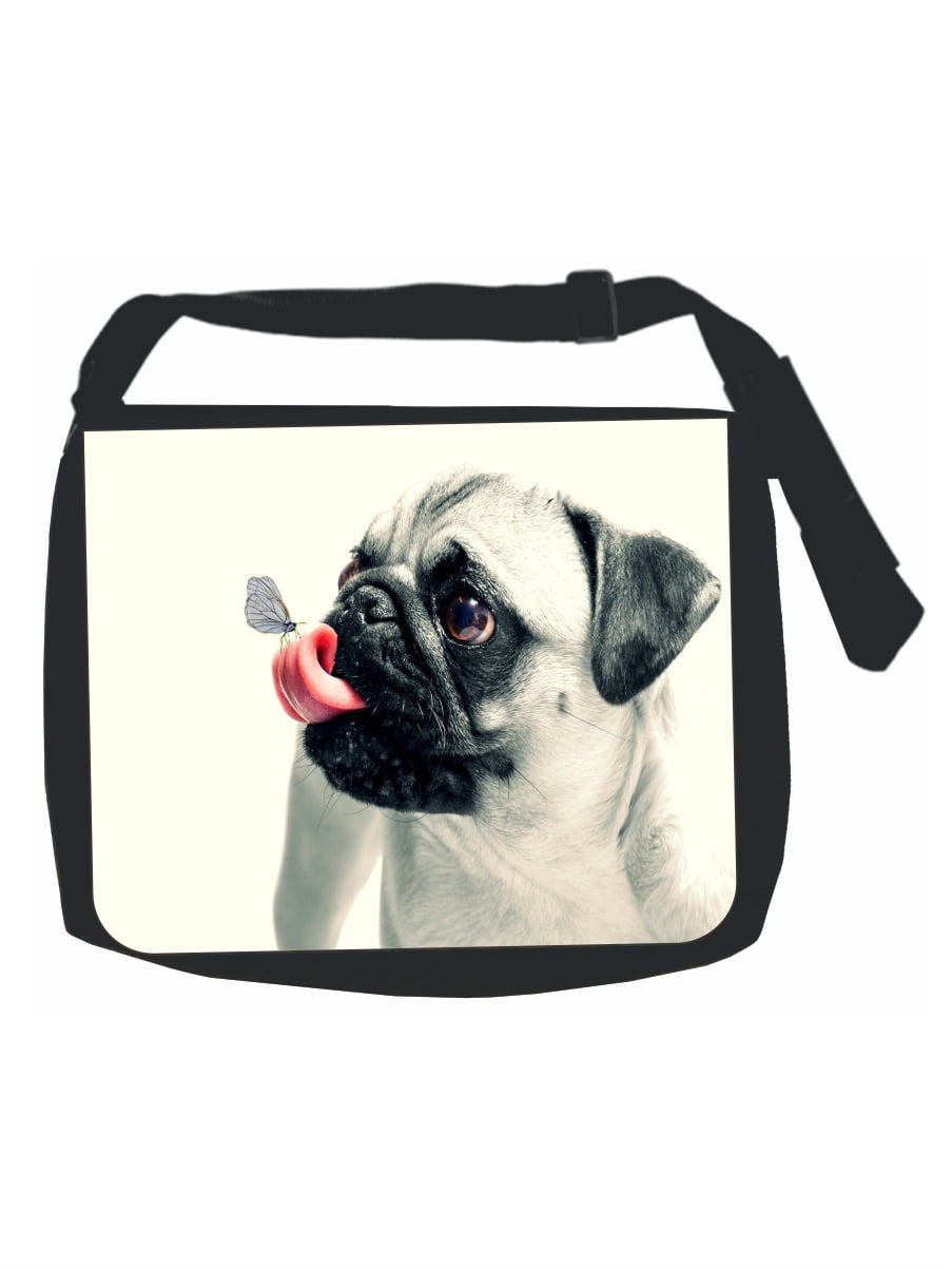 Animal Pug Dog Designers Handbags Shoulder Messenger Bag Tote Hand Bags Women 