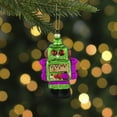 thumbnail image 2 of Northlight 5" Green and Purple Robot Glass Christmas Ornament, 2 of 5