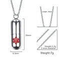 thumbnail image 6 of Vintage Reminder Urn Emergency Symbol Urn Pendant Stainless Steel Necklace for, 6 of 9