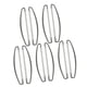 thumbnail image 5 of 10 postes para pancartas manuales, accesorios portátiles versátiles, soporte de bandera de mano gris 24cm, 5 of 9