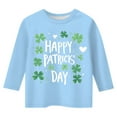 thumbnail image 4 of Shadoumai Boys St. Patrick's Day T Shirt Shamrock Printed Short Sleeve Tees Funny Irish Tops Comfort Child Summer Clothes, 4 of 4