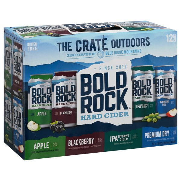 Bold Rock Cider Variety 12/12c