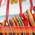 thumbnail image 3 of QUANFENG QF Hanging Hammock Chair Patio Indoor and Outdoor Hammock Swing Support 330 lbs (Red), 3 of 9