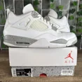 thumbnail image 1 of Size 14 - Air Jordan 4 Retro White Oreo 2021 CT8527-100 OG IV Authentic *Clean, 1 of 6