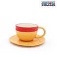 thumbnail image 3 of Taza de agua para cosplay de ONE piece de Bandai, taza de cerámica creativa de Luffy, Ace, Sabo, taza de café con forma de sombrero de los tres hermanos para fiestas, 3 of 6