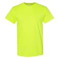 thumbnail image 3 of Gildan - High Visibility Short Sleeve Work Shirts | Hi Vis Tee S Size Crew Neck Safety Green T – Shirts, 3 of 5