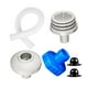 thumbnail image 3 of Kits de conectores de chorro de agua Zulema para piscina juego B manguera desnatadora y adaptador B 6 piezas, 3 of 8