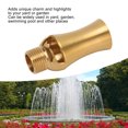 thumbnail image 3 of Copper Ice Tower Cascade Cedar Spray Head ,Directional Spraying Multi Functional Water Feature Equipment For Courtyard Garden Swimming Pool, 3 of 8
