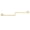Gold, variant on ToppiJoy 31.5in Wall Clothing Rack for Hanging Dresses Clothes, Storage Organizer Garment Racks for Boutique Retail Gold