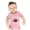 Pink, variant on Mercatoo 9 Month Girl Shirts Infant Boys Girls Short Sleeve Letter Rugby Print Romper Bodysuit Newborn Baby Girl One Month Outfit