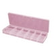 thumbnail image 1 of Caja organizadora shamjiam de almacenamiento de puntas de arte de uñas plástico 12 compartimentos Rosado, 1 of 5