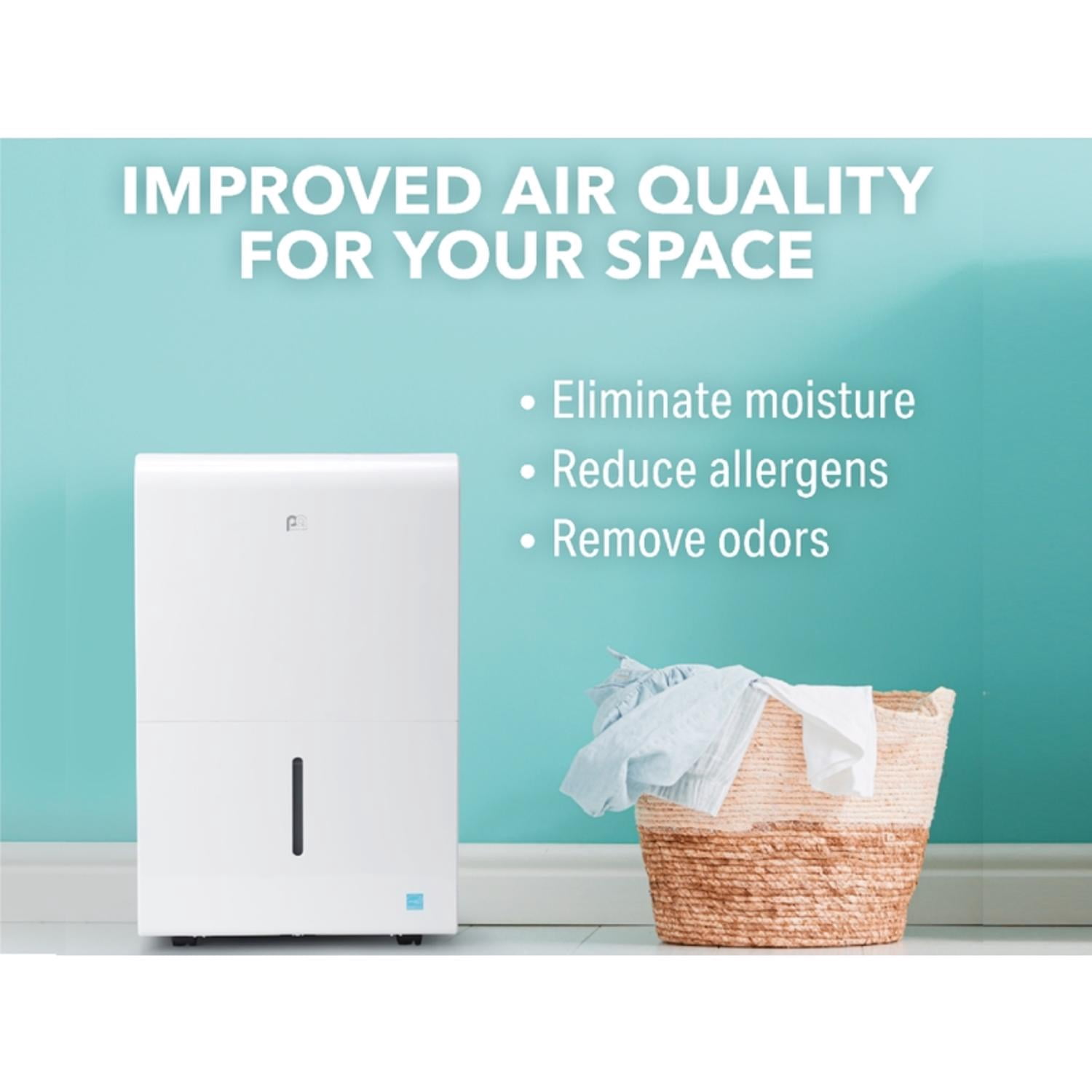 Perfect Aire 22 Pt./Day 1500 Sq. Ft. Coverage 2-Speed Flat Panel Dehumidifier