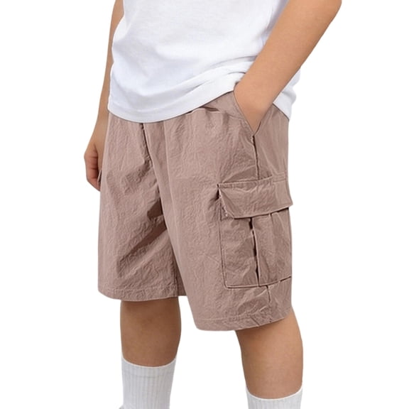 Guluxicc Casual Shorts Kids Boys Fashion Outdoor Waterproof Cargo Shorts Quick Dry With Pockets