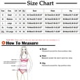 thumbnail image 3 of Fankiway Women'S Sexy Bikini Split Two-Piece Beach Swimsuit with Chest Pad Swimsuit Back Swimsuit Plus Size Swimwear 2 Piece Plus Size Womens Swimsuits, 3 of 9
